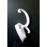 y13556立體雕塑系列-抽象雕塑-晨曲(白色)